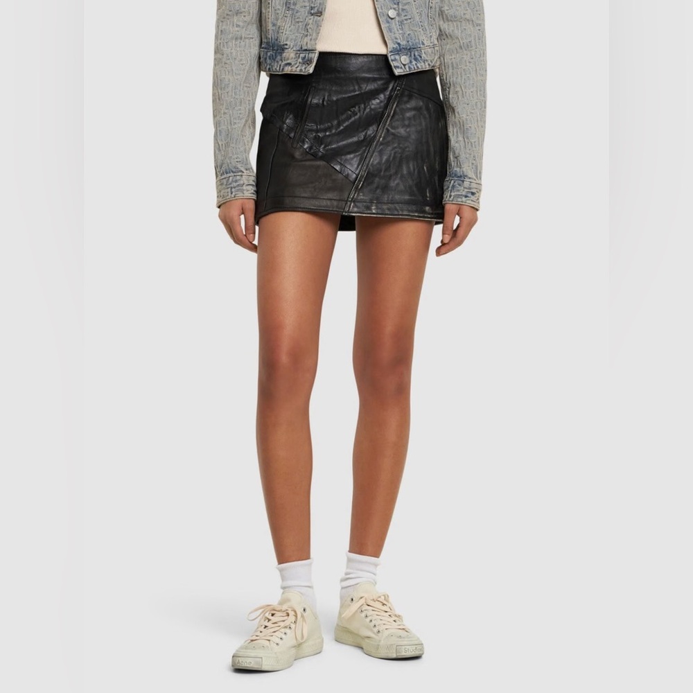 ACNE STUDIOS BALLOW SOFT TUMBLED TAG SNEAKER